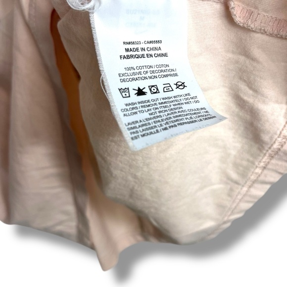 Nike Sportswear Earth Day Pink Tank Gummy Logo 100% Cotton Medium Boxy Baggy - Picture 8 of 10